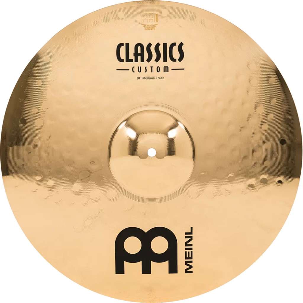 Meinl 18" Classics Custom Brilliant Medium Crash