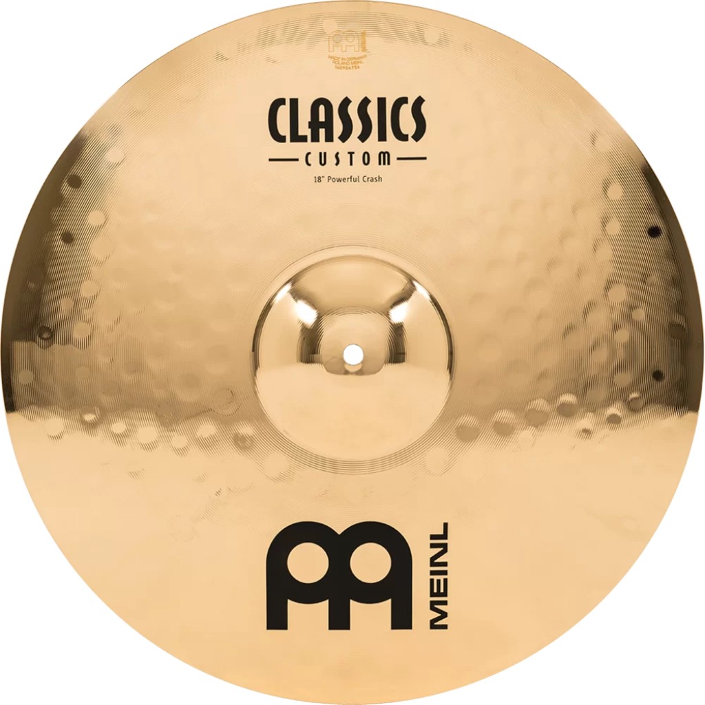 Meinl 18" Classics Custom Brilliant Powerful Crash