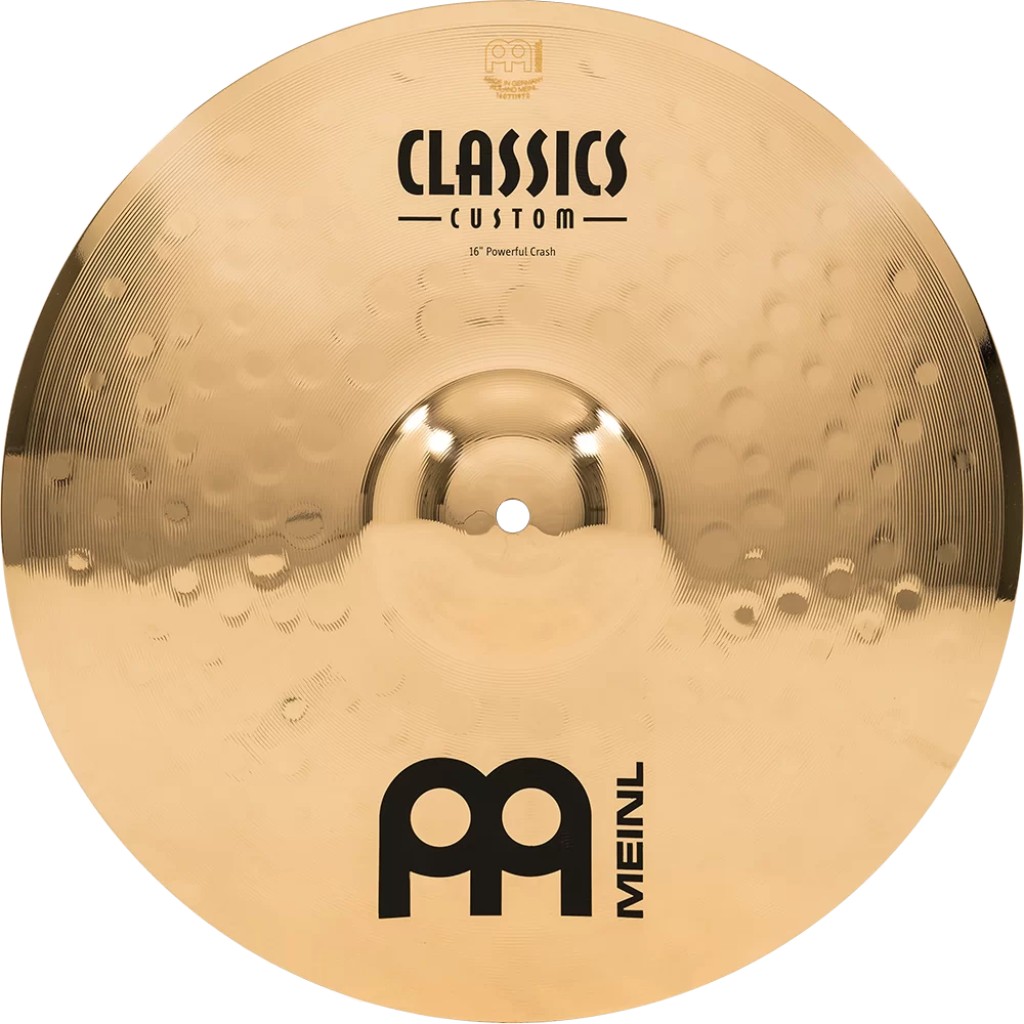 Meinl 16" Classics Custom Brilliant Powerful Crash