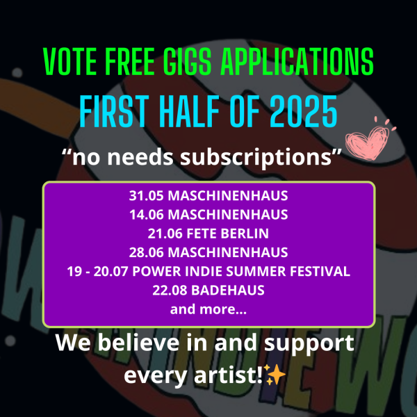 VOTE FREE GIGS APPLICATION