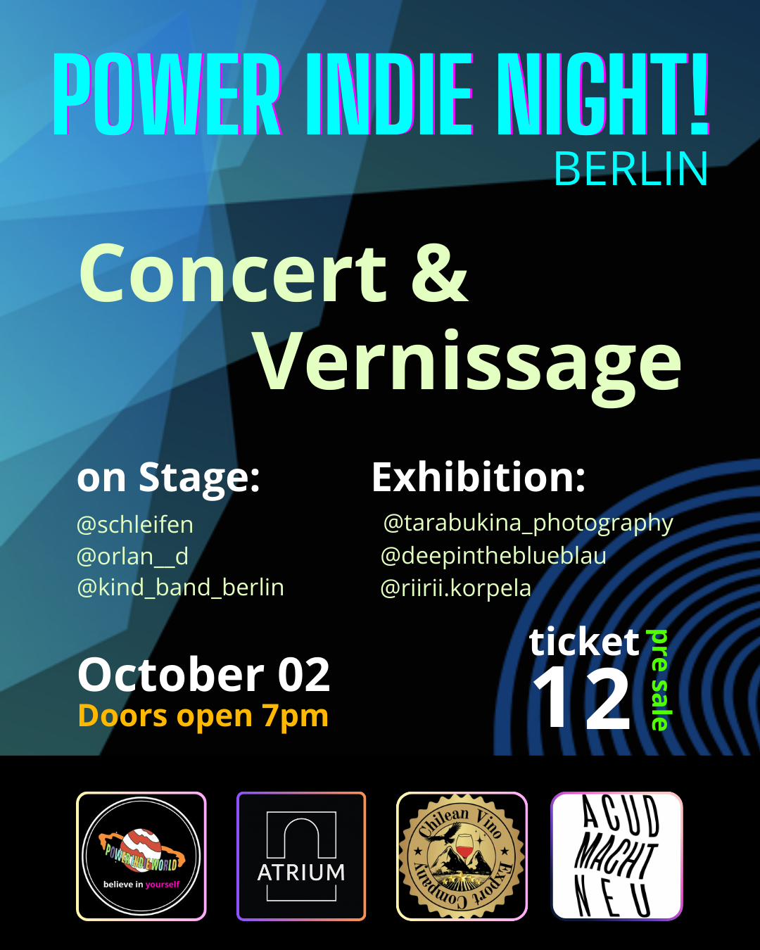 Power indie Night! 02.10